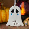 Ceramic cry baby ghost decoration Boo Hoo