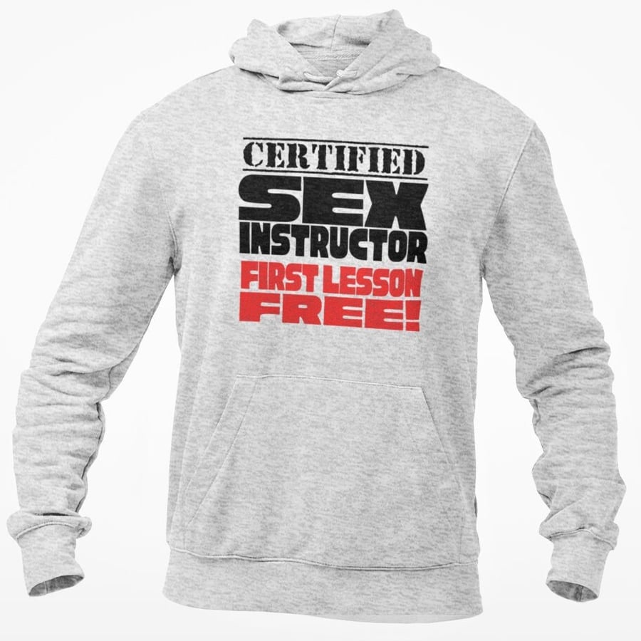 Certified Sex Instructor First Lesson Free Hood... - Folksy