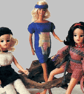 VINTAGE KNITTING PATTERN PDF Bronte Clothes for Doll - Image 1