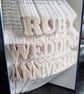 Ruby Wedding Anniversary COMBI Book Folding Pattern - EMAILED PDF PATTERN - Image 3