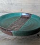 Small spoon rest (green & copper) - Image 1