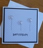 Happy Birthday Card - Button Flowers