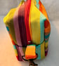 Vibrant stripes - Medium boxy zipper pouch - Image 5