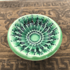 Teeny ceramic bowl trinket dish green SALE