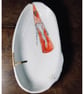 The Father Christmas long Oval Dish - 