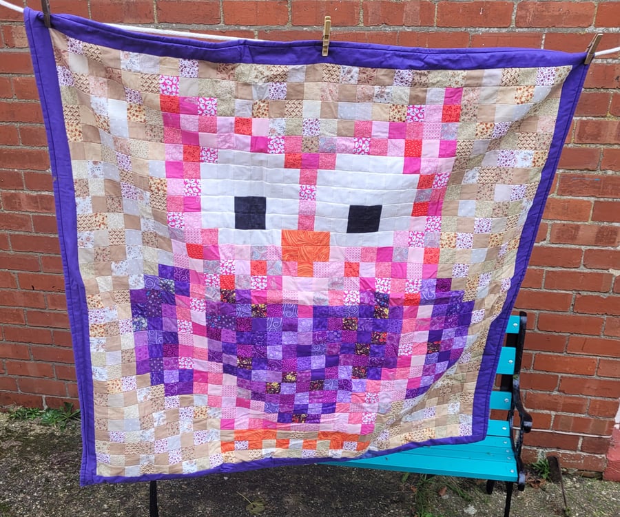 Homemade Owl Quilt