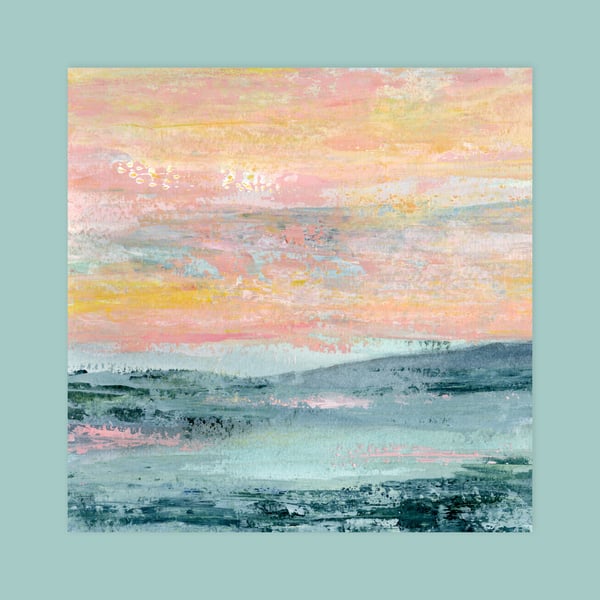 Summer Seconds 12 x 12" Sample Seascape Print 253