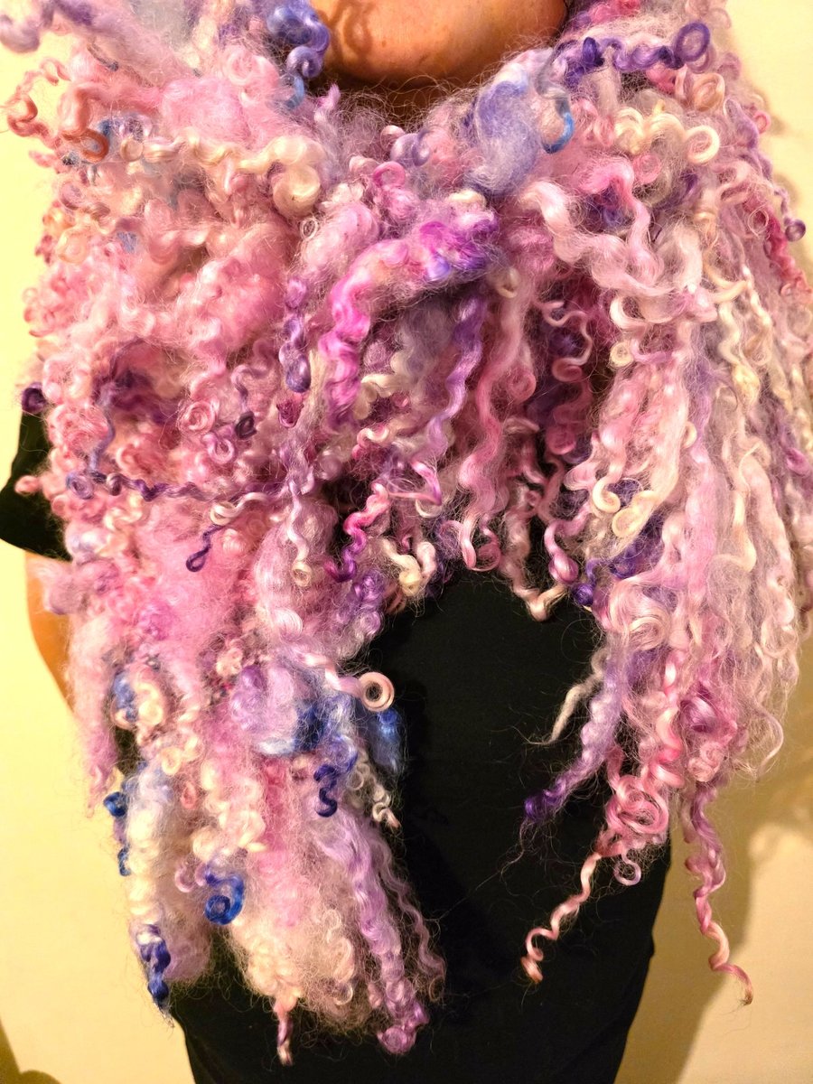 Winter scarf - Curly Locks