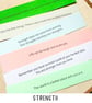 A Jar of Positivity, 50 Quotes, Self Care, Wellness, Mental Health Quote Gift - Image 3