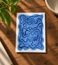 Original Abstract Postcard Art Painting Puddle - Image 3