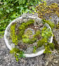 Moss Hand Woven Circular Wall Hanging - Image 2