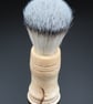 Handcrafted Ash wood Shaving Brush with Silvertip Knot (SKU-SB03 - Image 5