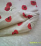 Poppies on Beige Fabric Bag - Image 4