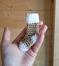 Mini Crochet Stockings - Gold (pack of 4) - Image 3