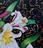 White Lilly  Botanical Watercolour Original Painting - Image 4