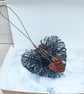 Little Rustic Hanging Wire Heart Love Gift - Image 3