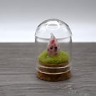 small glass wisp keepsake figure