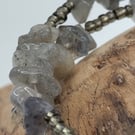 Sibercat. Labradorite Stone Bracelet by BDS.