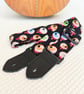 1.5 inch Wide Adjustable Ukulele Strap with gory eyeballs - Image 3