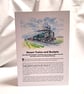 Original hand painted print of a Steam Train printed Greeting Card for charity - Image 1