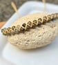 Labradorite Beaded Macrame Bracelet - Adjustable Gemstone bracelet  - Image 2