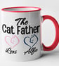 Personalised The CAT FATHER Mug - Fun Gift Present For cat owner - Image 5