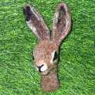 needle felted Rabbit  Hare  Pins and  badge Brooch 