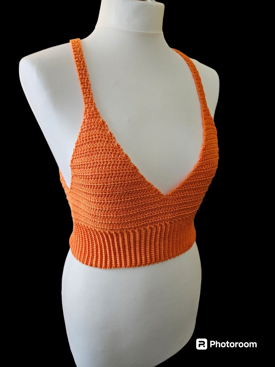 Crochet summer Crop Top