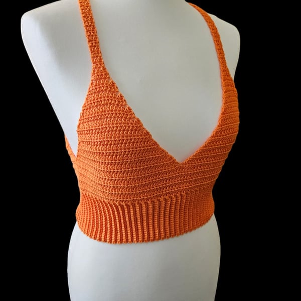 Crochet summer Crop Top