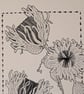 3 Strange Flowers A3 Print - Image 2