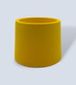 Small Yellow Round Plant Pot 7.5 cm Indoor Succulent Planter Gift