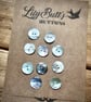 10 Abalone Paua Shell Buttons 16mm - Image 1