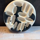 Handcrafted Jesmonite Ring Holder — Artistry in Form and Function
