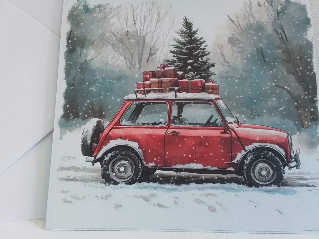Christmas card. Ref 495