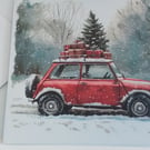 Christmas card. Ref 495