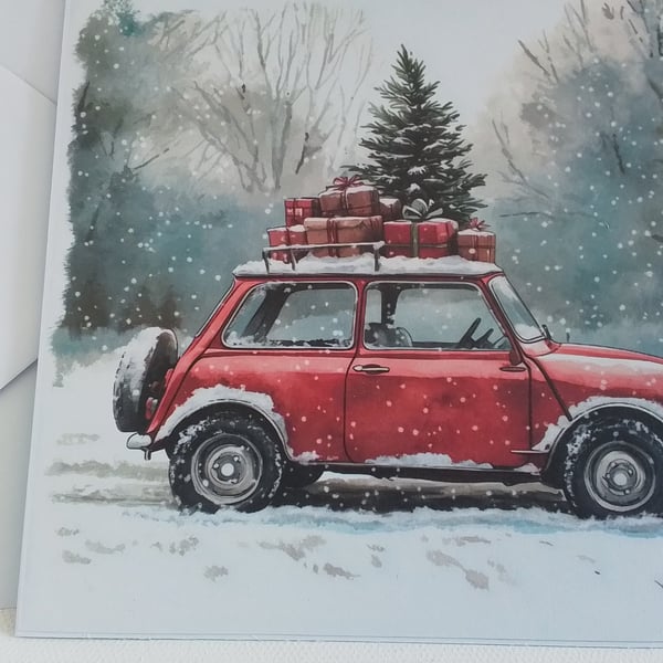 Christmas card. Ref 495
