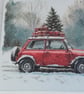 Christmas card. Ref 495