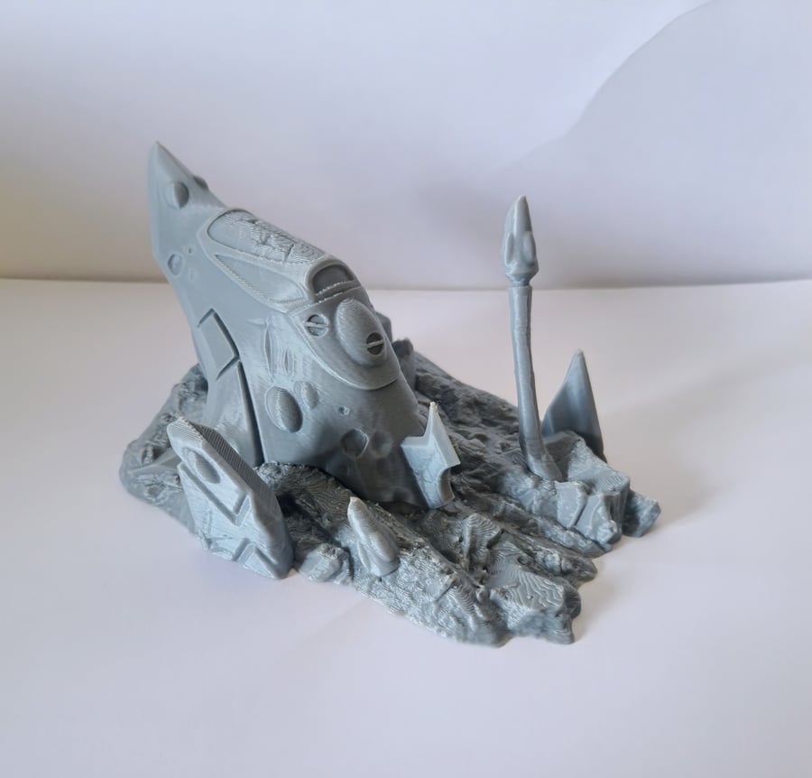 Vehicle Wreck Scatter Terrain Scenery (Warhammer 40K)