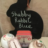 Shabby Rabbit Blue