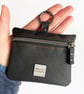 Black Waterproof Dog Treat Bag Pouch for Dog lovers with gunmetal hardware - Image 1