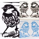 Pk of 6 Sparrow Cards