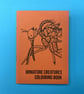 Miniature Creatures Colouring Book - Handmade - Image 3
