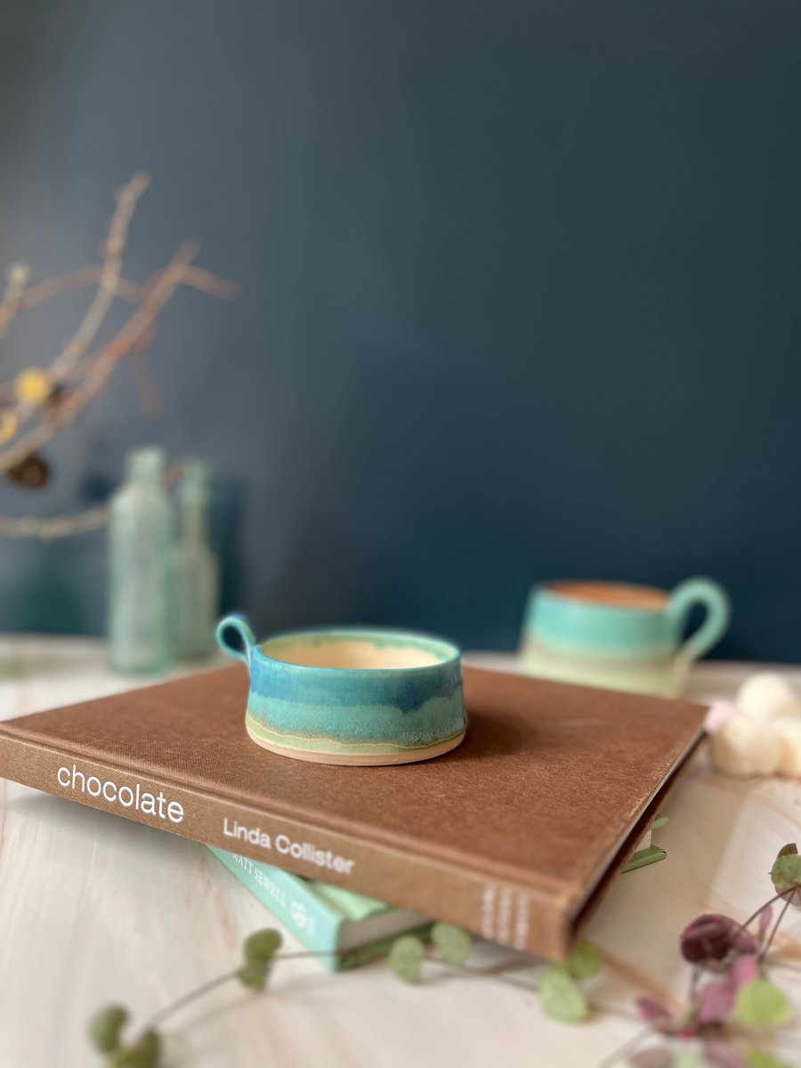 A Ceramic handmade tealight holder - 90 - Summer Studio Sale 