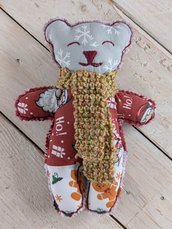 Handmade Fabric Bear 