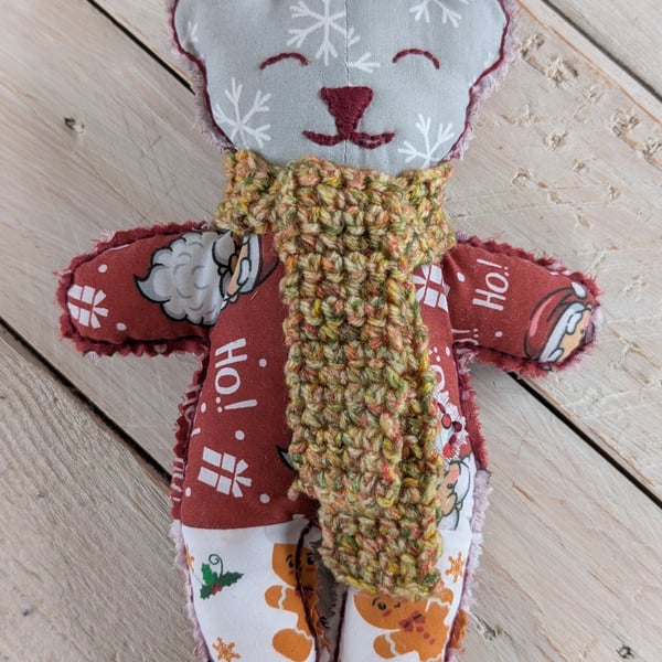 Handmade Fabric Bear 
