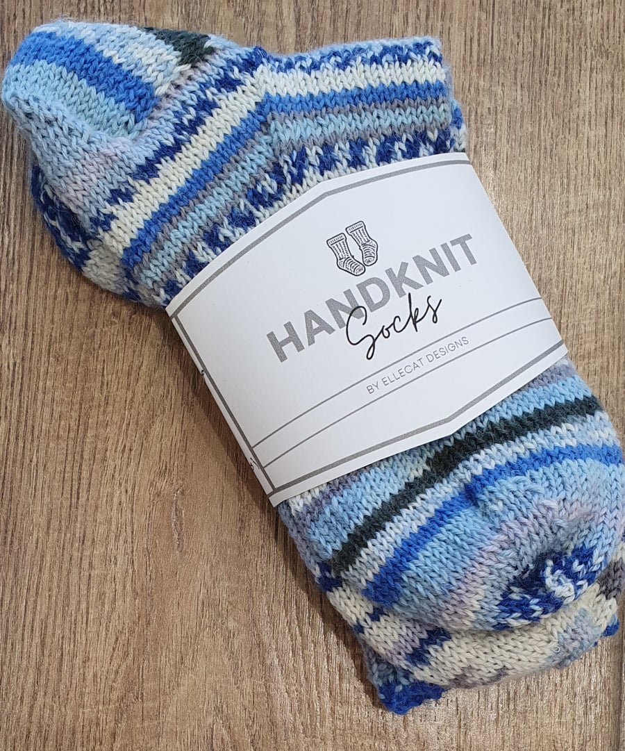 Handmade Boot Socks 4-6