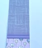 Pretty flowers and basket weave bookmark - Image 1