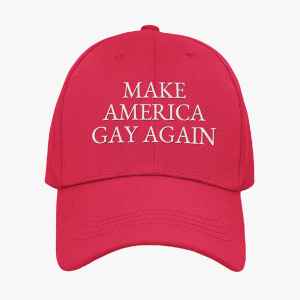 Funny Gay MAGA Cap Make America GAY Again Baseball Cap Style Hat Pride  Festival