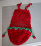 Strawberry shopper, mesh bag in two sizes - Image 8
