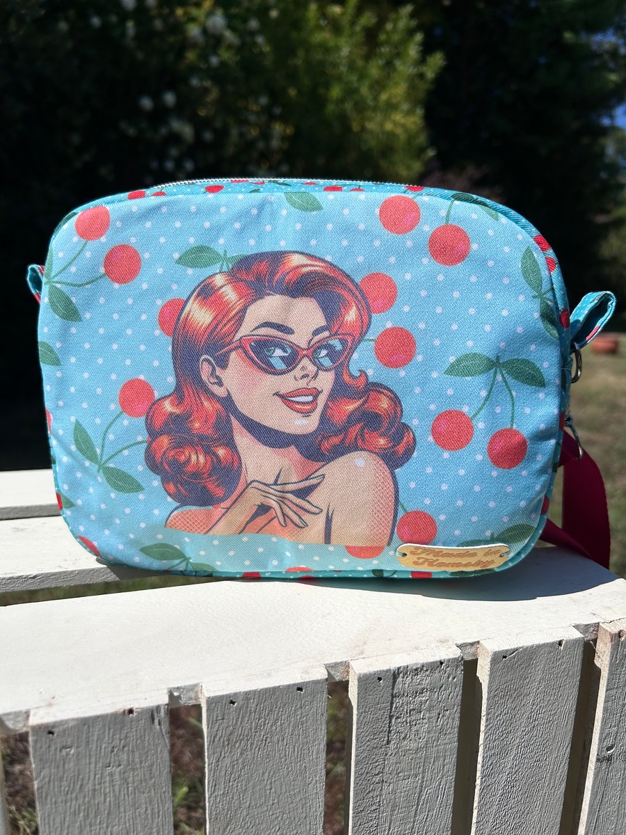 Crossbody Bag - Pop Art Style